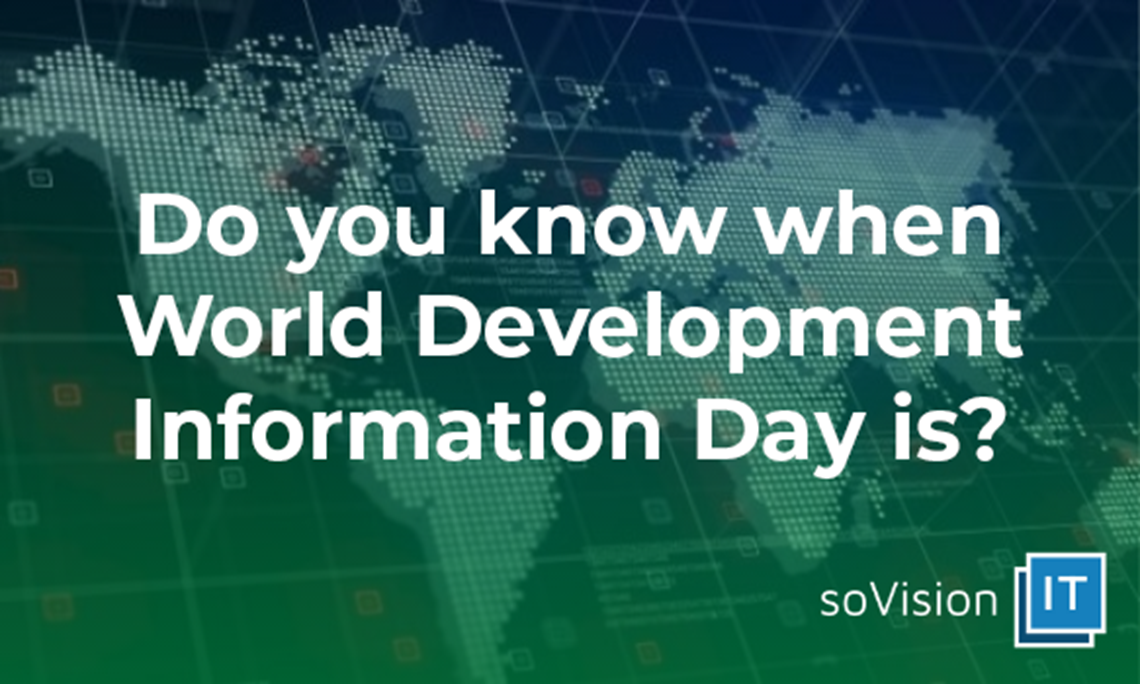 Do You Know When World Development Information Day Is?