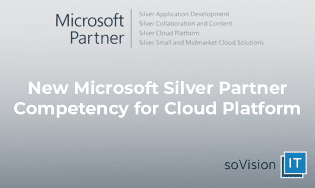 New Microsoft Silver Partner Competency for Cloud Platform